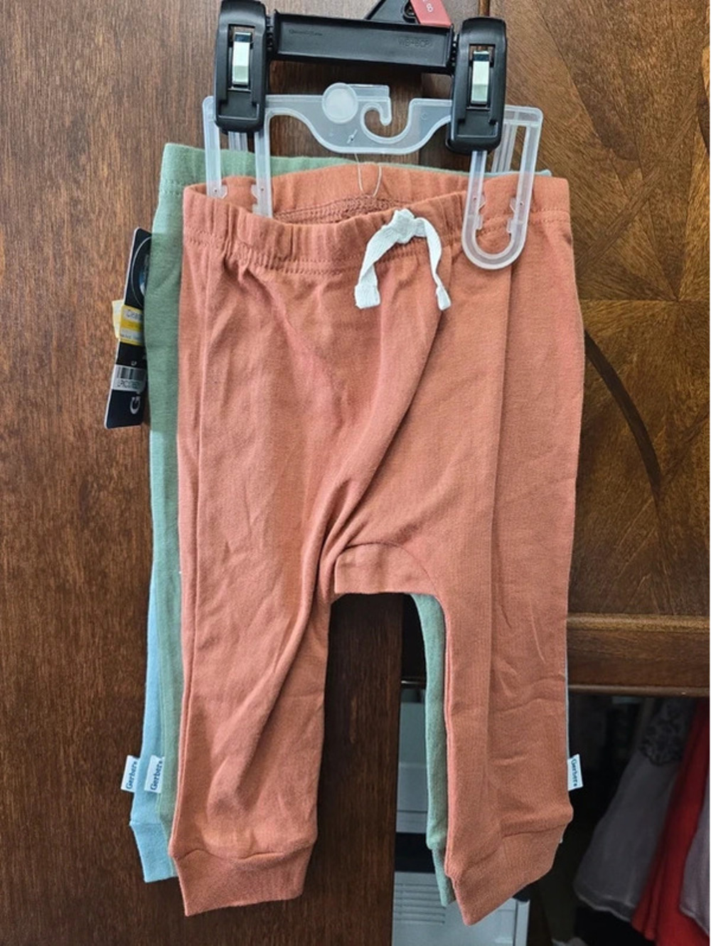 12m three pairs of pants from gerber item, 171G5